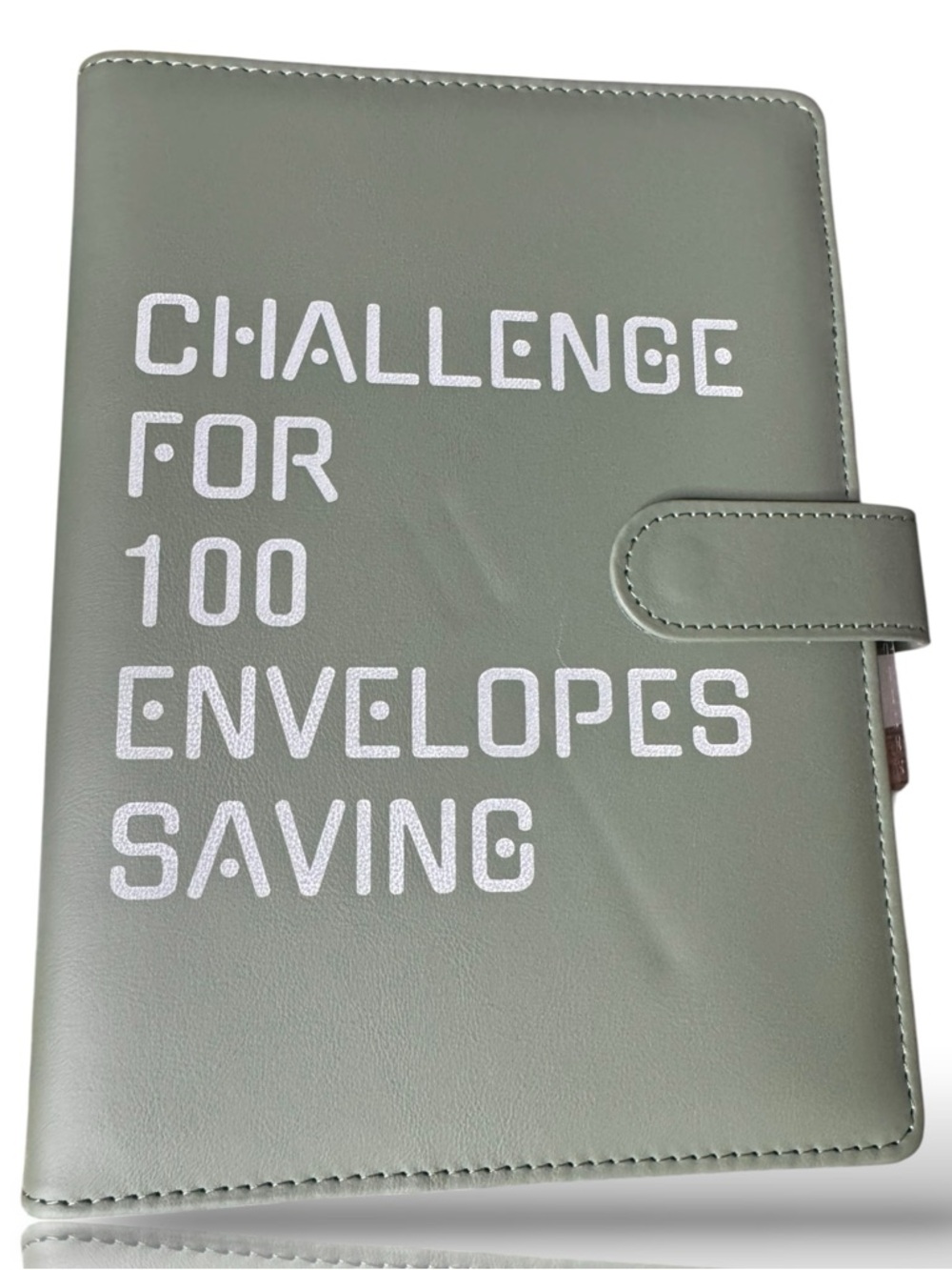 Envelope Saving Challenge Wallet - Sage Green